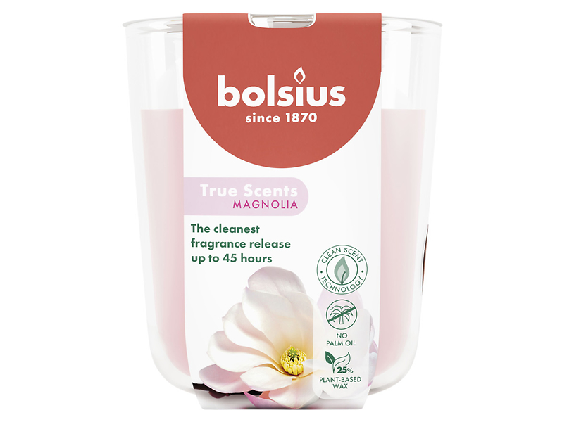 Świeca w szkle True Scents Magnolia 9,7 cm