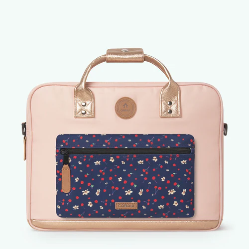 Cabaia Sac ordinateur Queretaro rose clair