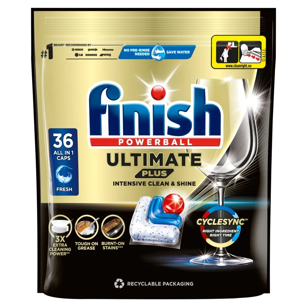 Finish Kapsułki Ultimate Plus Fresh