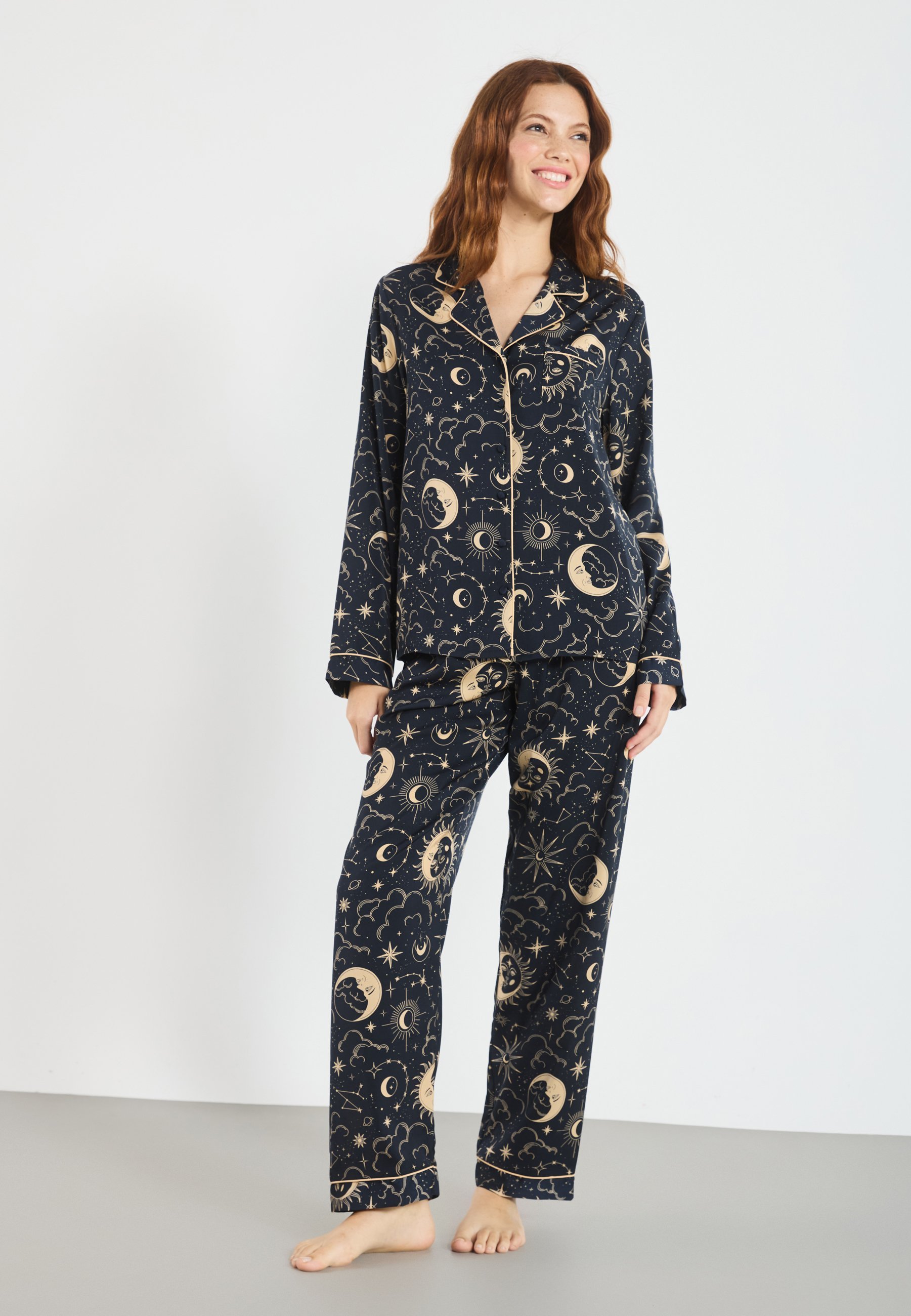 Even&Odd SET - Pyjama's - zwart