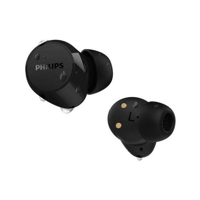 Auriculares inalámbricos - PHILIPS - TAT1209BK - Negros - Micrófono integrado - Batería de larga duración