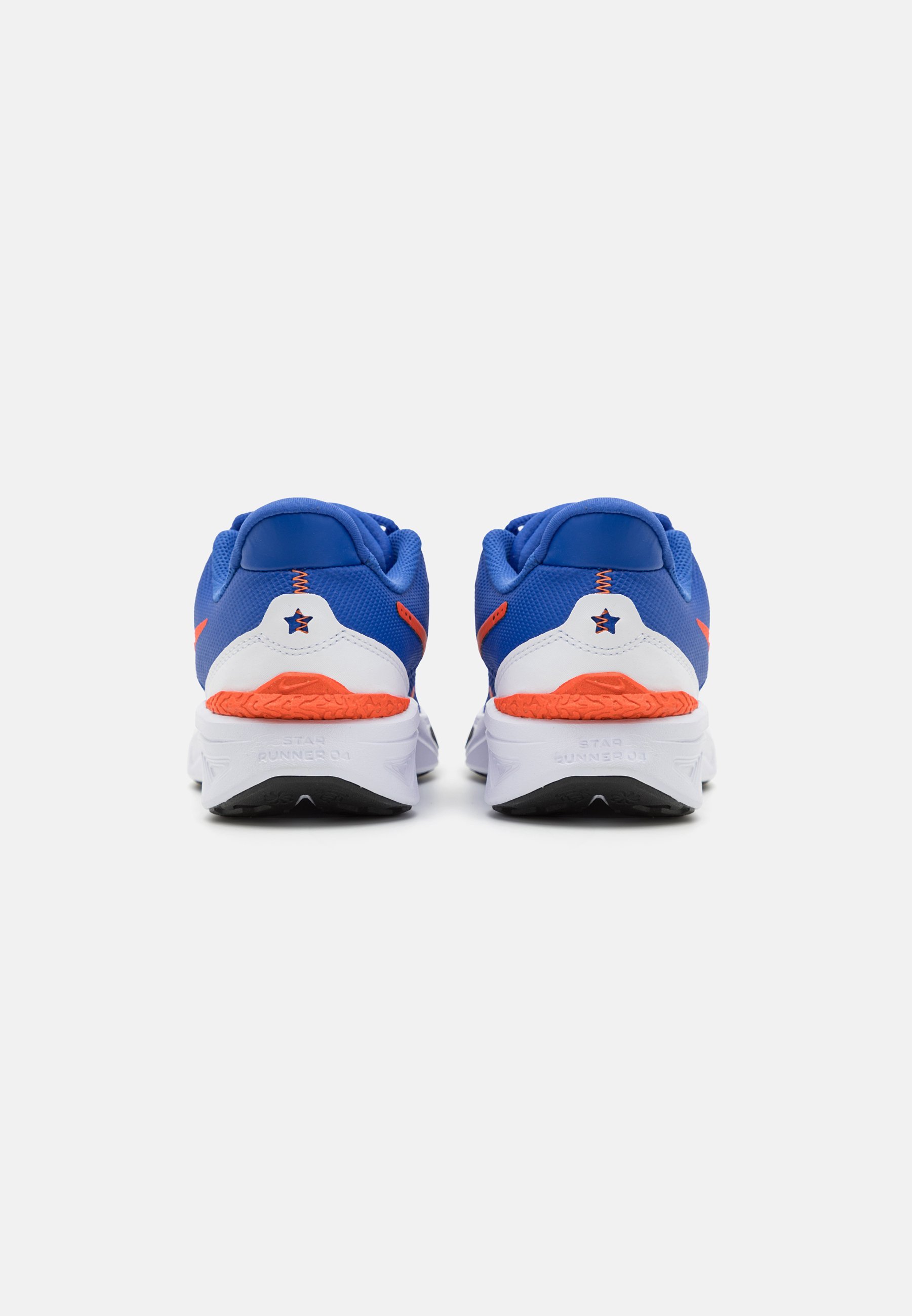 Nike Performance STAR RUNNER 4 - Hardloopschoenen voor op de weg - astronomy blue/team orange/white/total orange