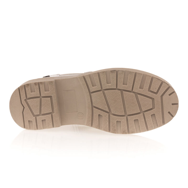 Beige jentestøvler