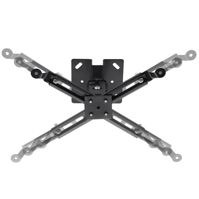Support plafond universel - Overmax - Ceiling Mount - Jusqu'à 25 kg - Noir - Réglable