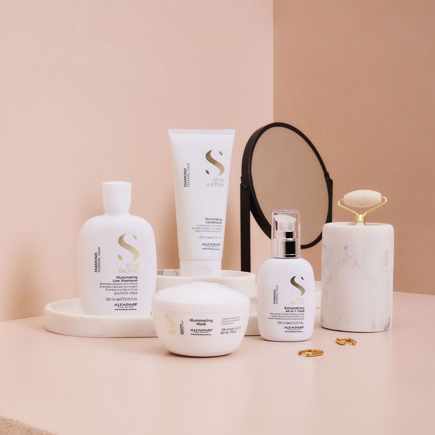 ALFAPARF MILANO Haarmaske Semi di Lino 200 ml - 200 ml