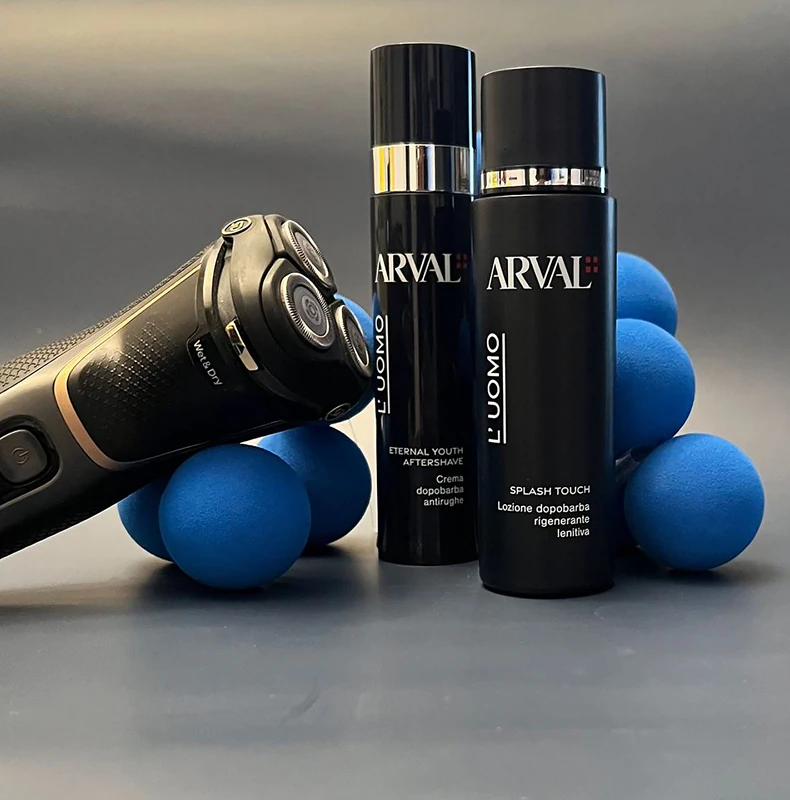 Tônico pós-barba calmante Arval L Uomo Splash Touch