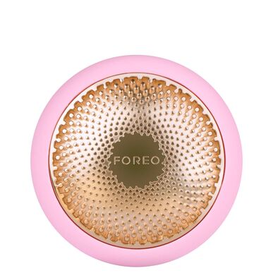 Foreo UFO 2 oppvarmet LED-kraftmaske perlerosa enhetsapplikator ansiktsmasker LED-lys