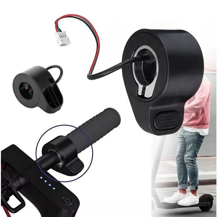 Replacement Thumb Throttle for Electric Scooter, Throttle Trigger Compatible with Xiaomi M365 and M365 Pro