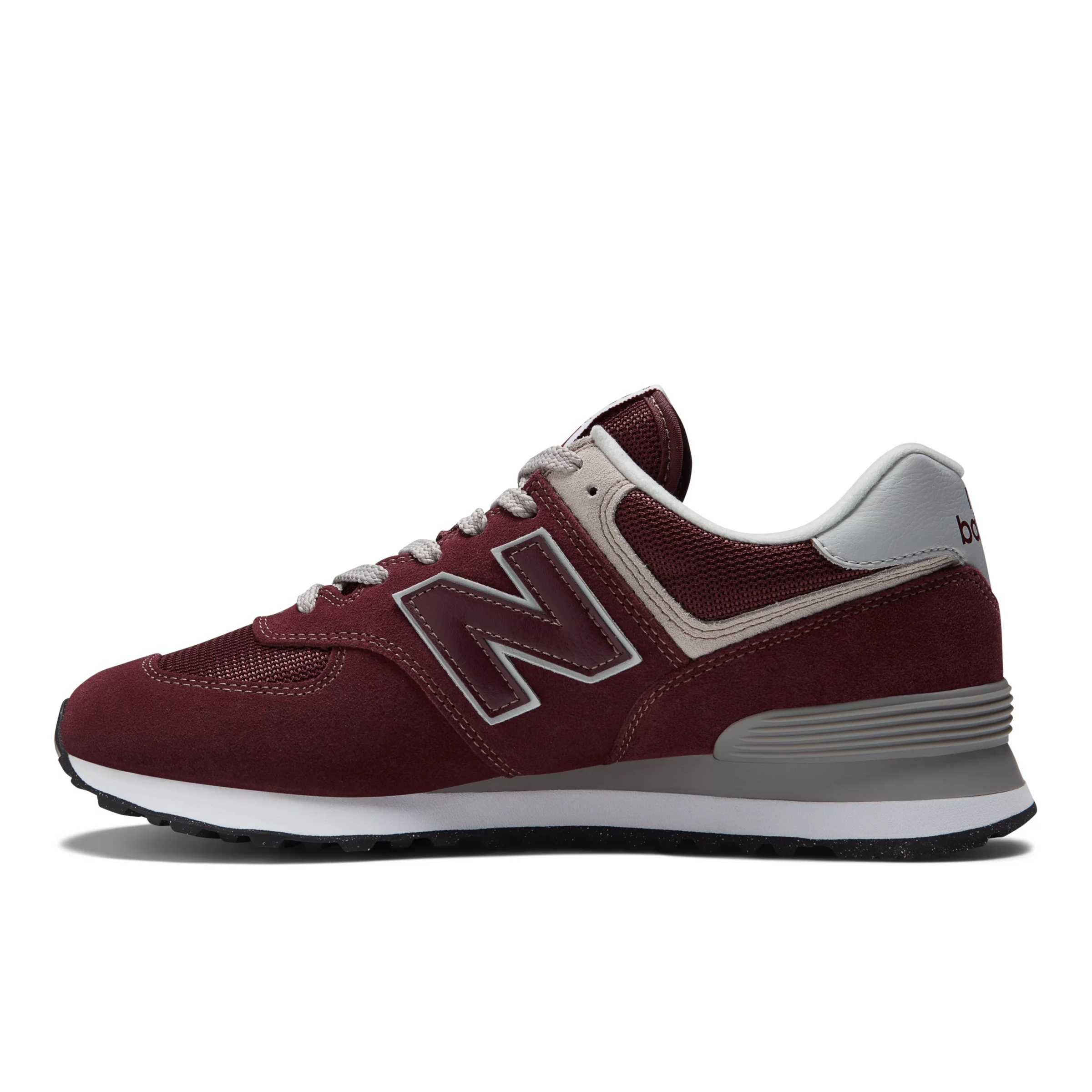574 Core Burgundy with White