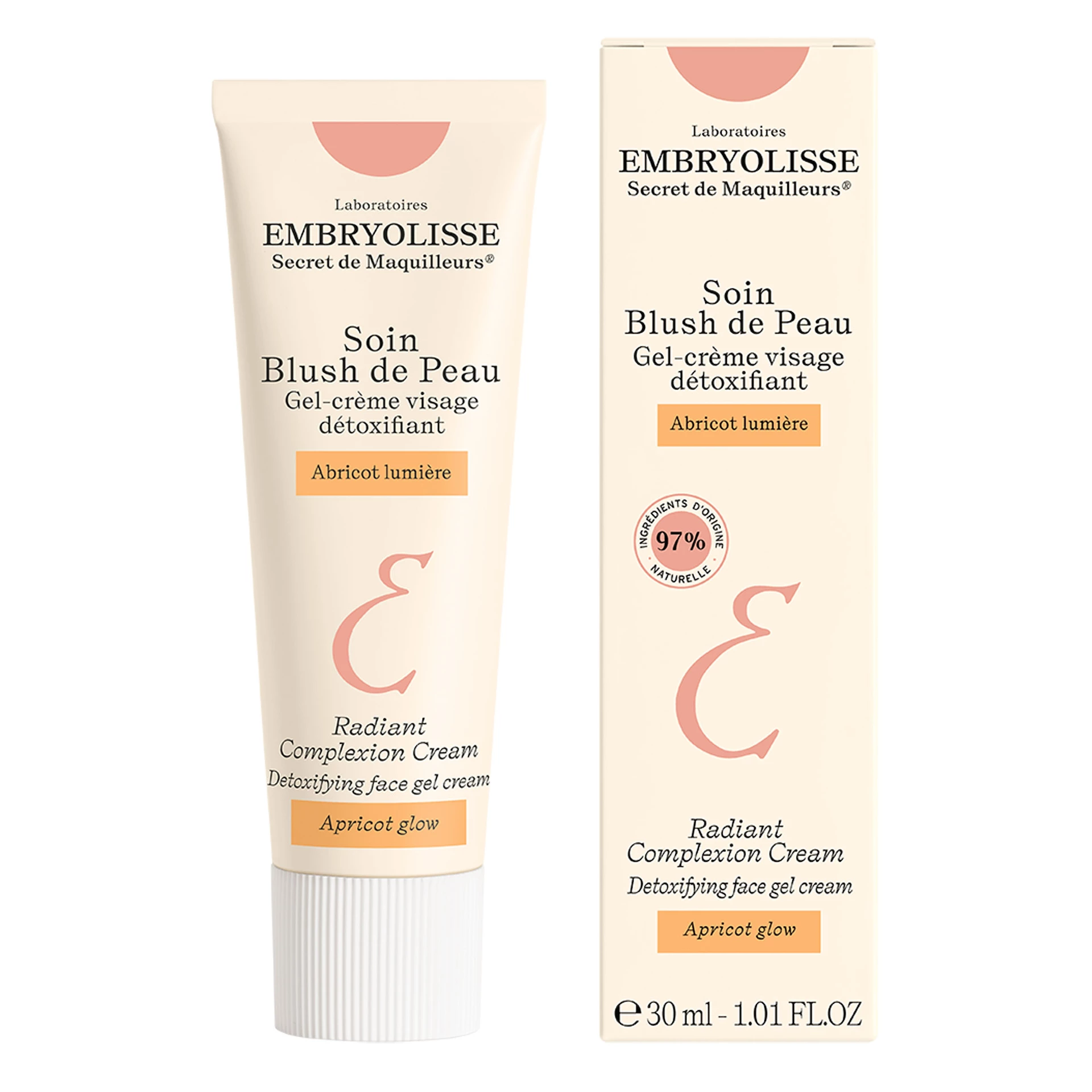 Ragyogó Arcszín Krém Sárgabarackos Szín 30 ml - Embryolisse