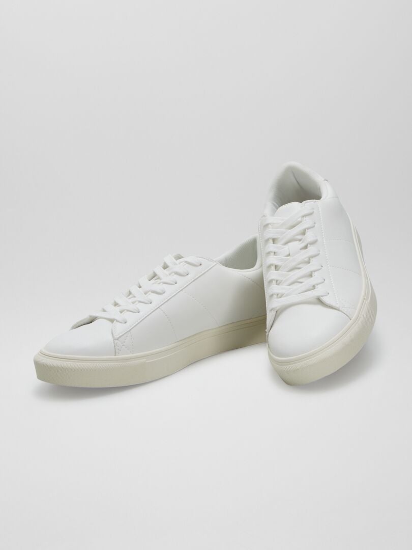 Lage wandelsneakers - WIT