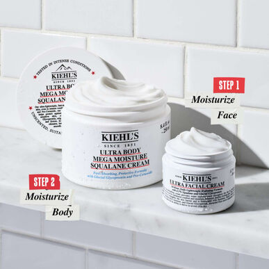Kiehl's Pack Ultra veido kremas kūnui su skvalano kremu dovanų rinkinys veidui ir kūnui drėkinti 1 vnt. 1 vnt.