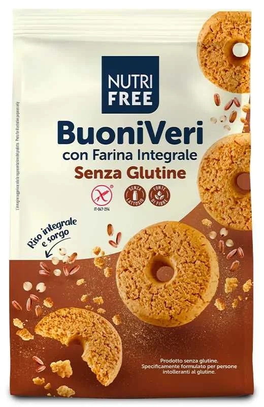 NUTRIFREE Nutrifree Buoni Veri 250 G sušenky