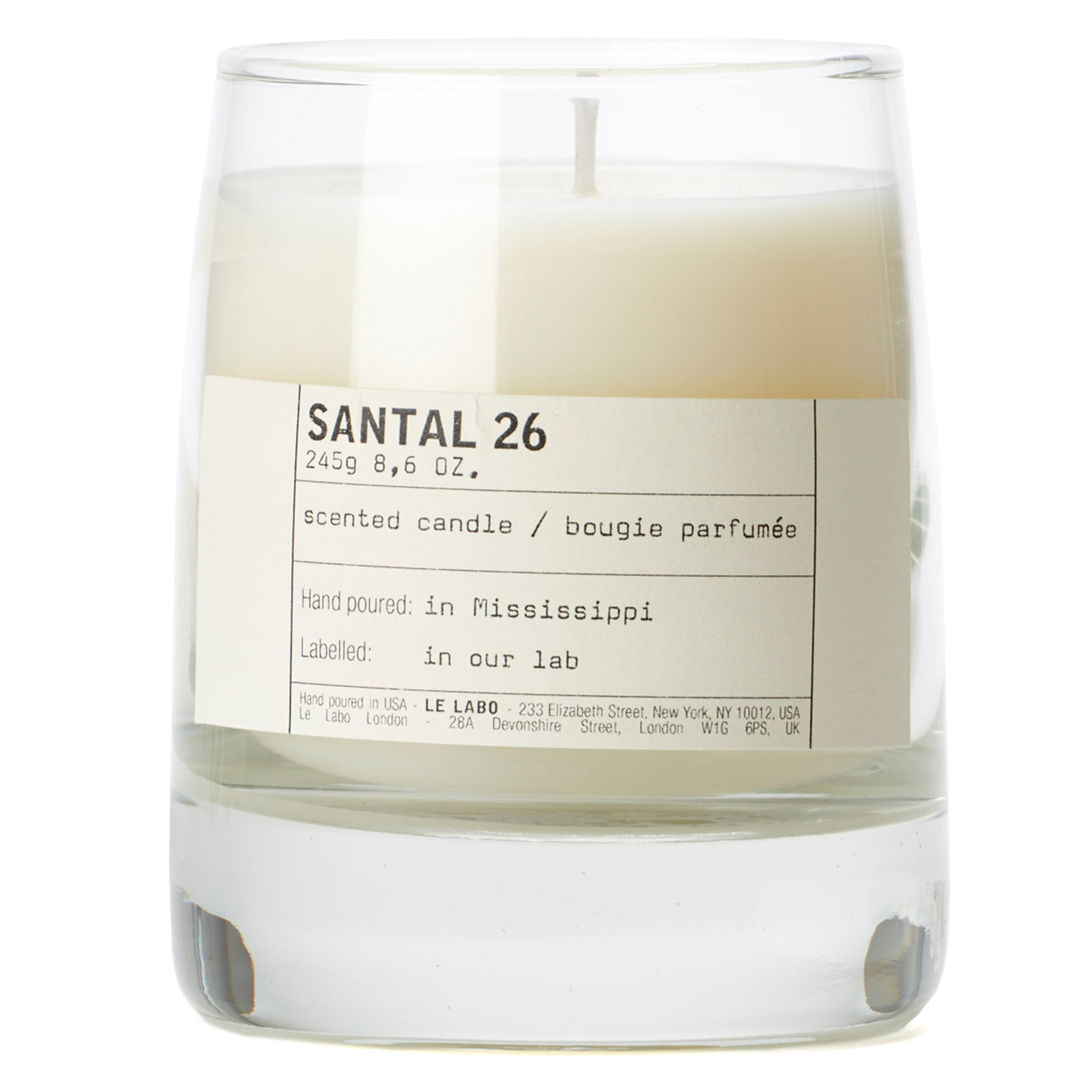 Santal 26 - Lumânare clasică 245 g - Le Labo