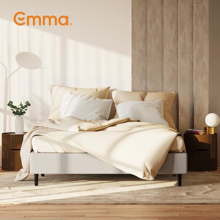 Emma One Cocoon Lite Bed 140x190 cm | Comfort en functionaliteit | Design en comfort | Eenvoudig te monteren | Hoogwaardige stof
