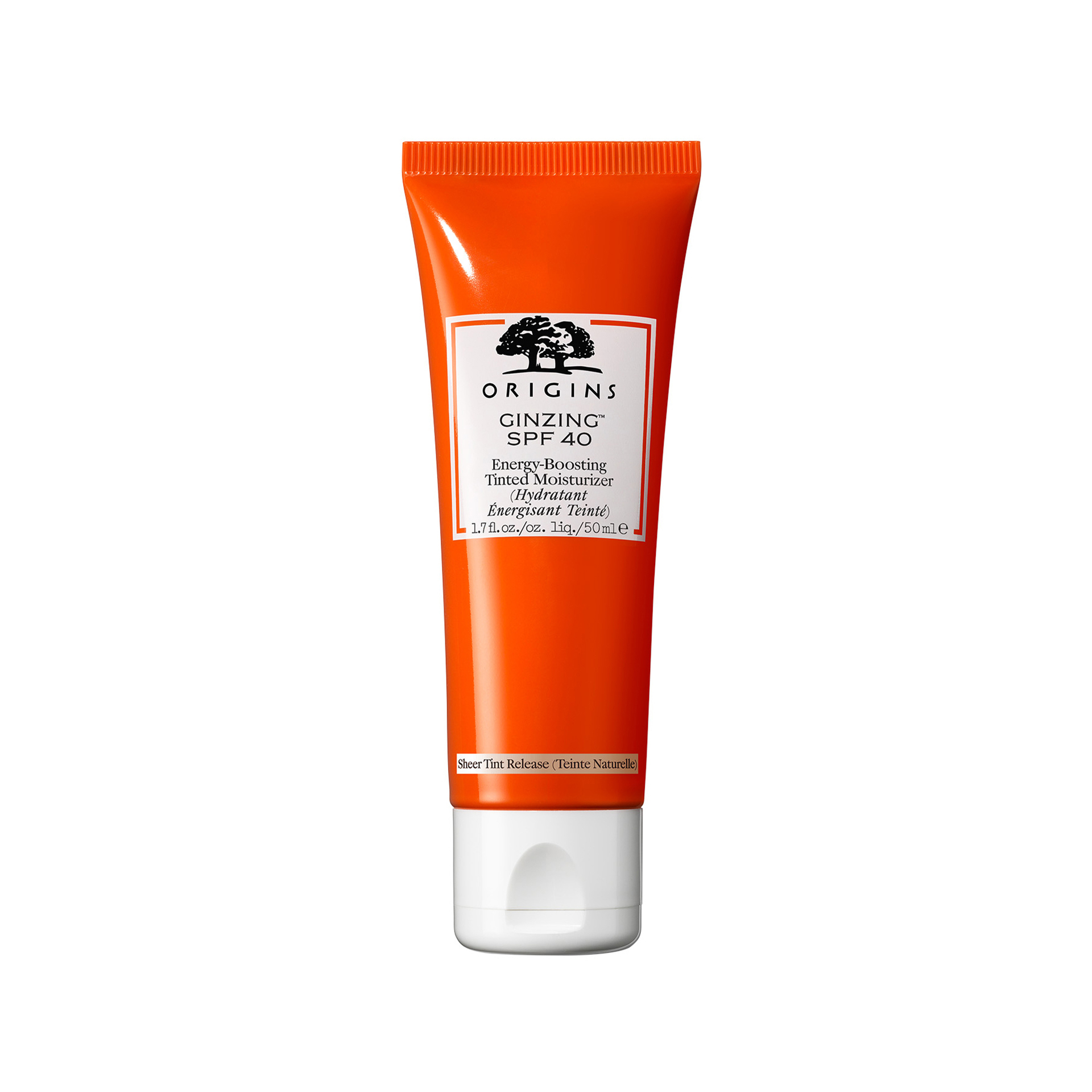 GinZing SPF 40 Energetyzujący krem nawilżający z tonacją 50 ml – Origins