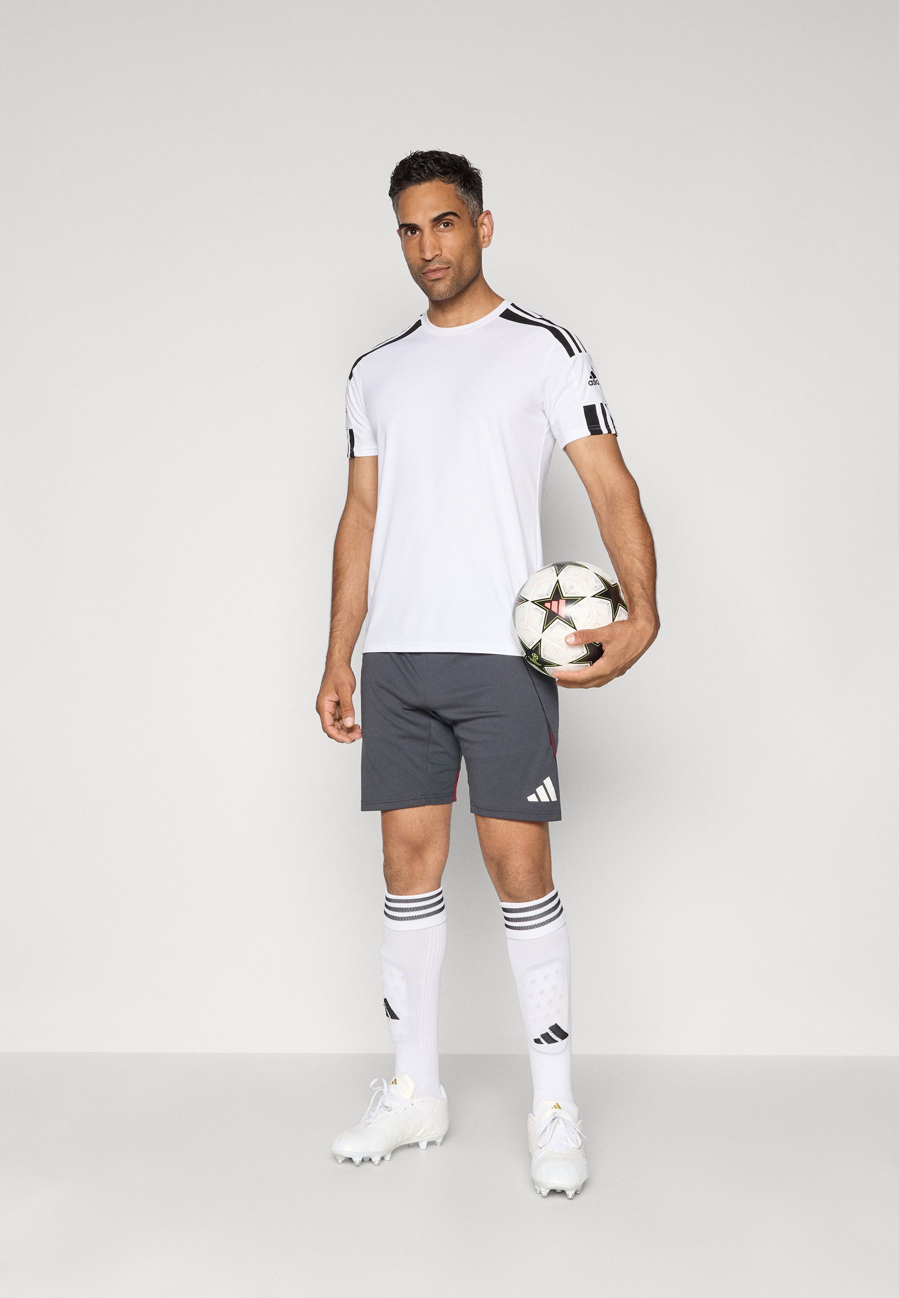 Pantaloncini Adidas Performance ARSENAL FC PRO - Abbigliamento da club - grigio scuro/bordeaux squadra
