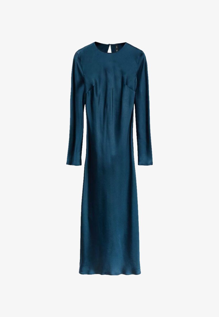 Sukienka Mango Maxi - niebieska