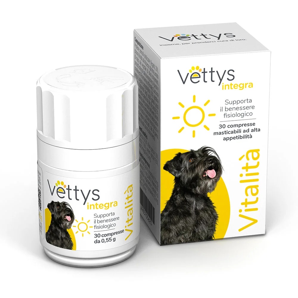 VETTYS Vettys Integra Vitality Dog 30 comprimidos Tônico energético