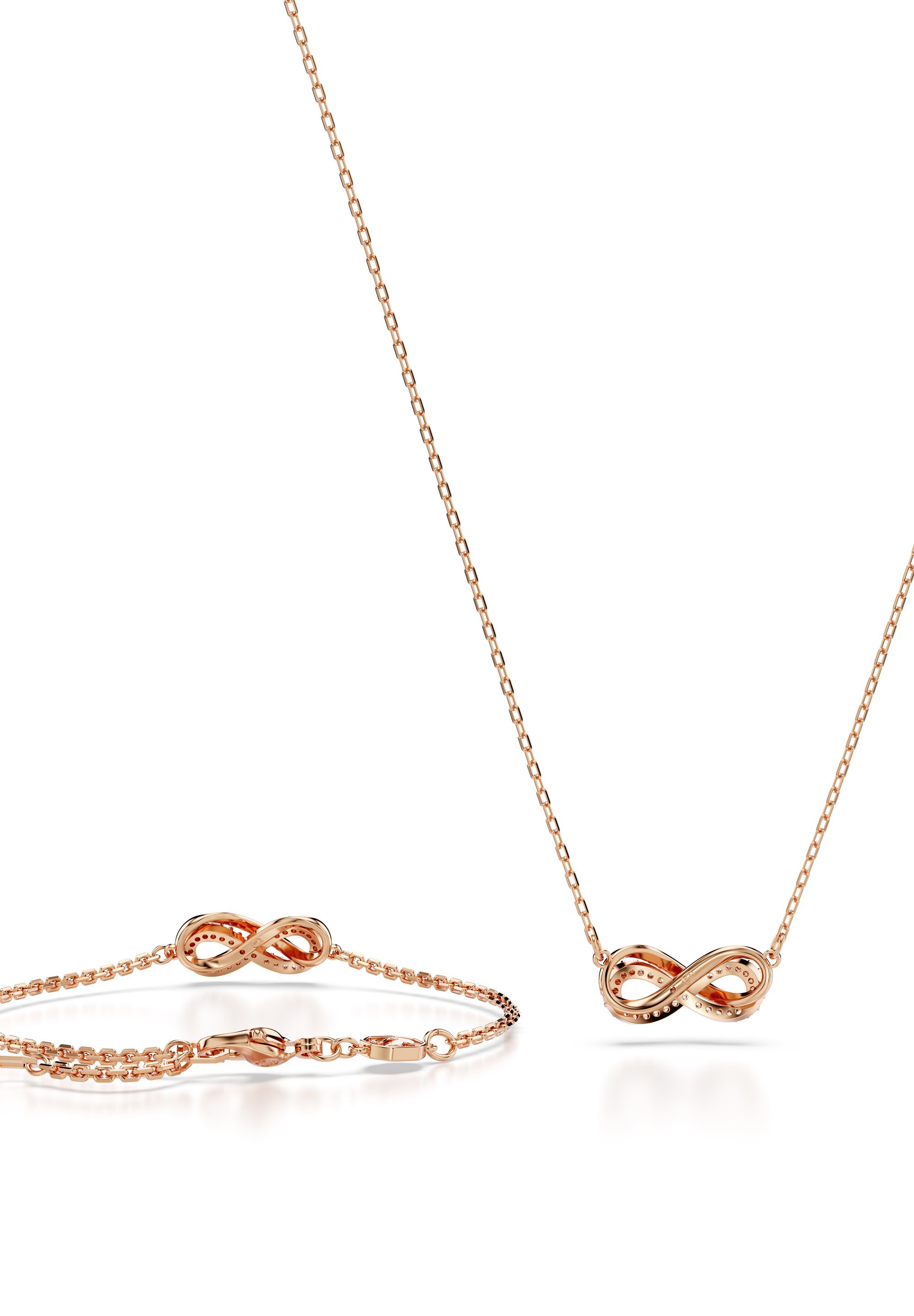 Ensemble Swarovski - Collier - blanc