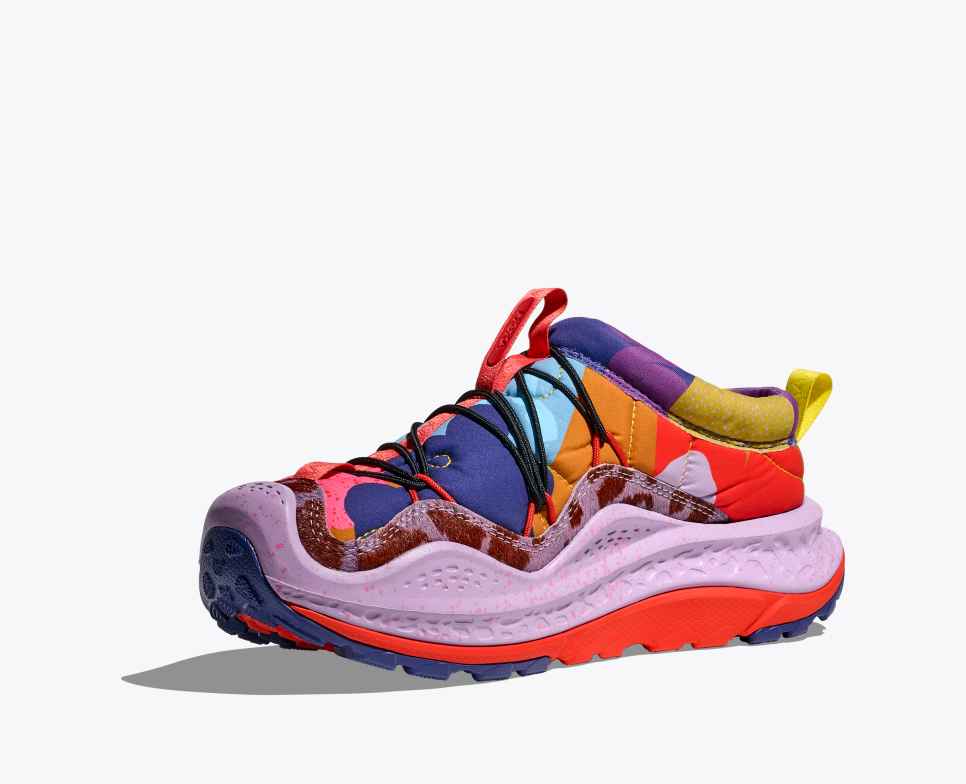 HOKA Jetzt First Studio Proba Vermillion Orange / Gold