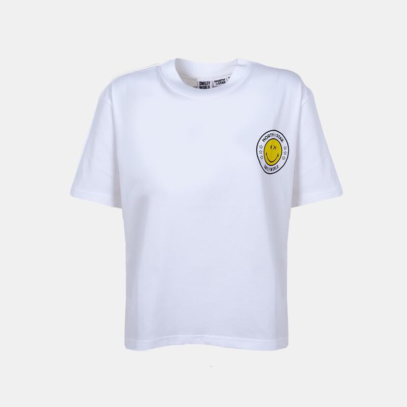 T-shirt med dammotiv från NORTH STAR X SMILEYWORLD®