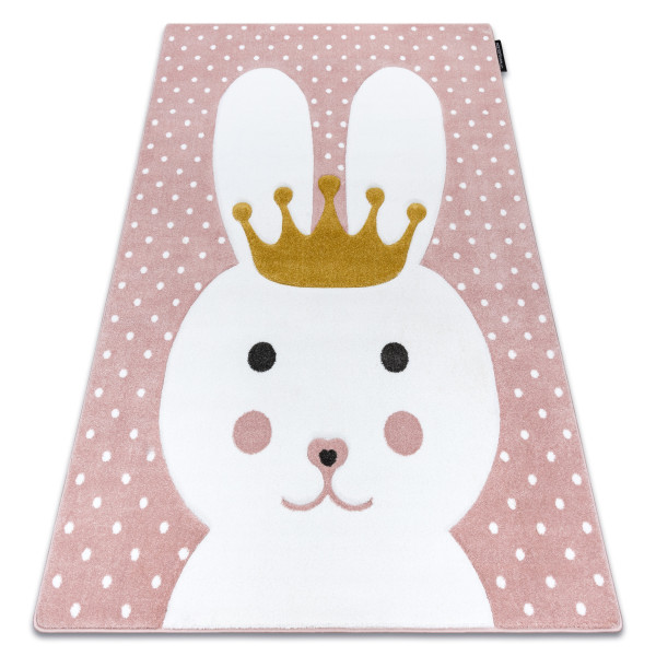 Dywan PETIT BUNNY KRÓLICZEK KRÓLIK róż 160x220 cm
