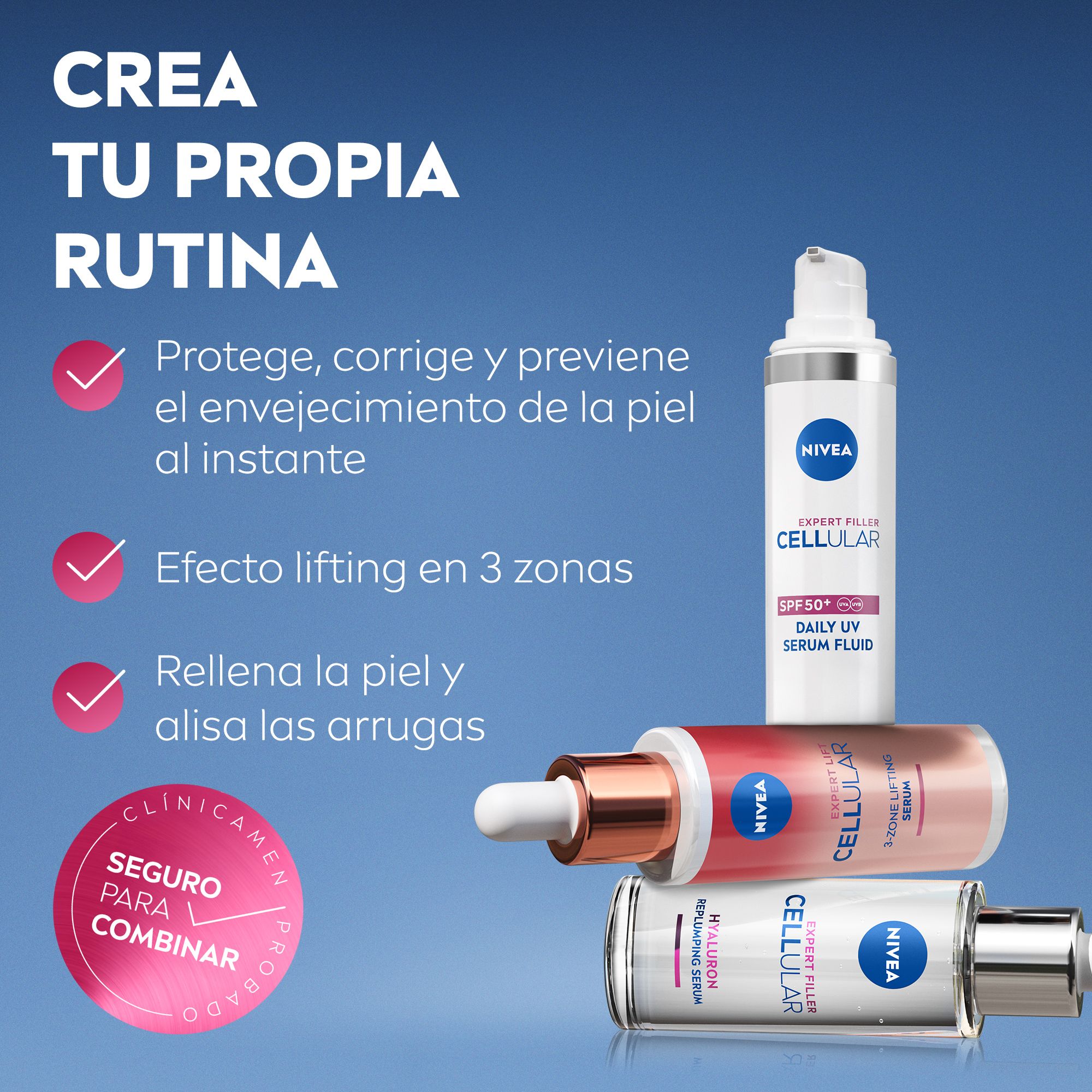 Cellular Expert Filler Serum UV DIario SPF 50 Serumi