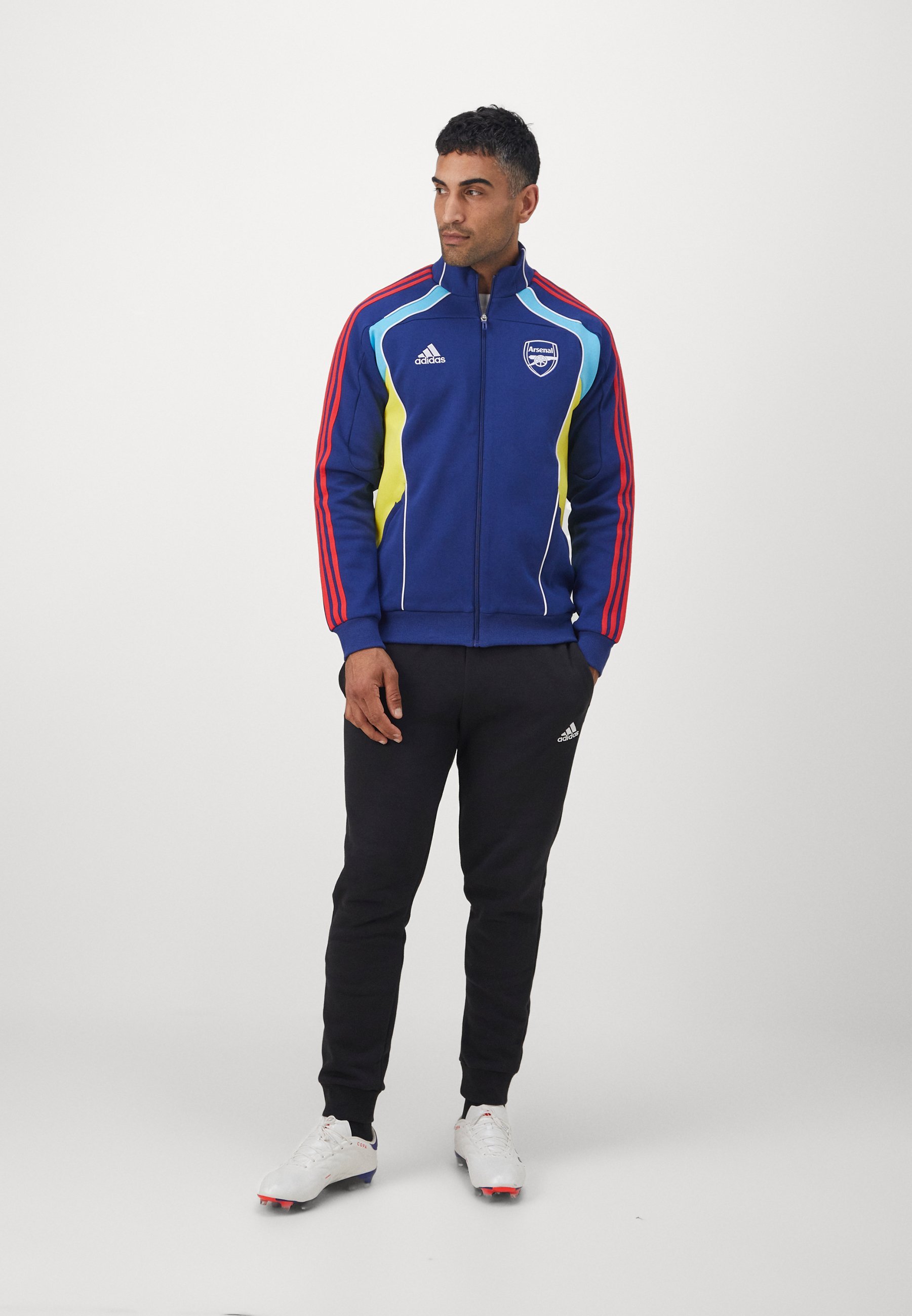 Survêtement adidas Performance ARSENAL FC URBAN PURIST DOUBLEKNIT - Tenue du club - Bleu victoire/Jaune vif/Cyan vif