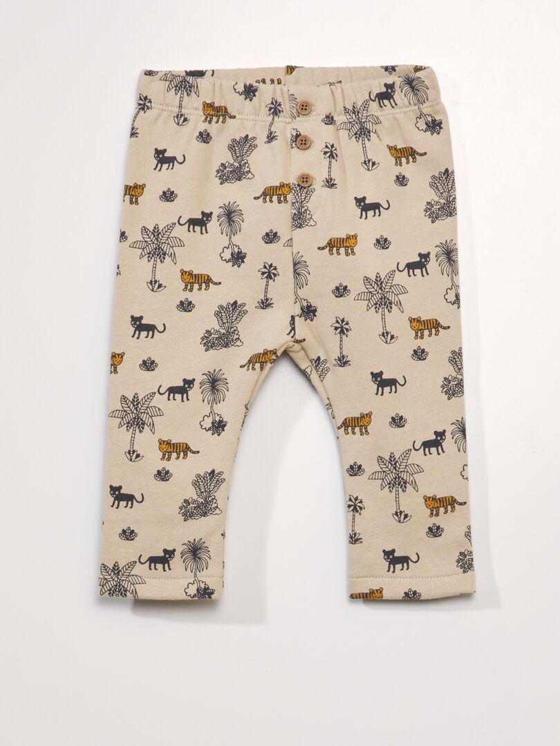 Lange legging - BEIGE