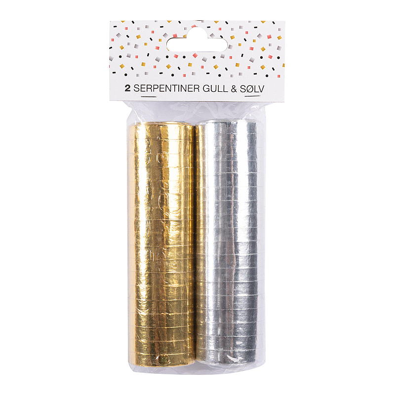 Giform Serpentine 2 stk. 33x450 cm guld & silver