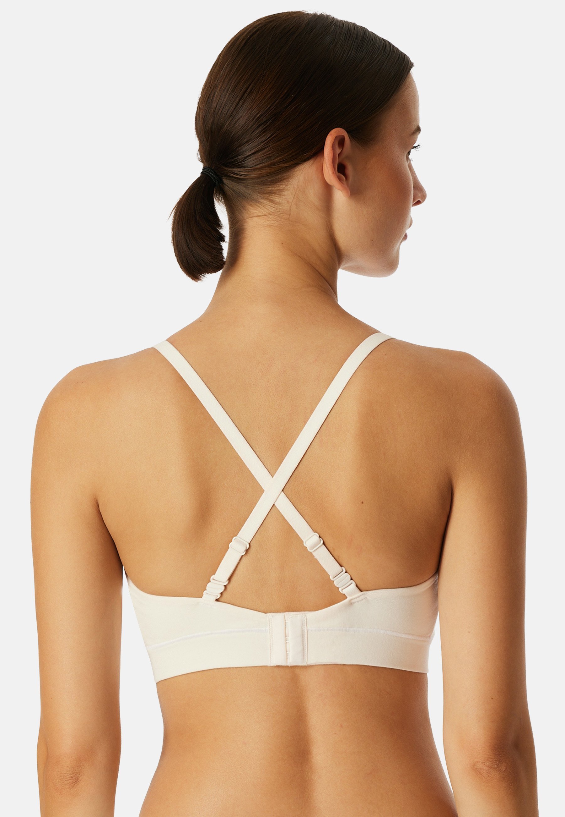 Schiesser Bustier - cremeweiß