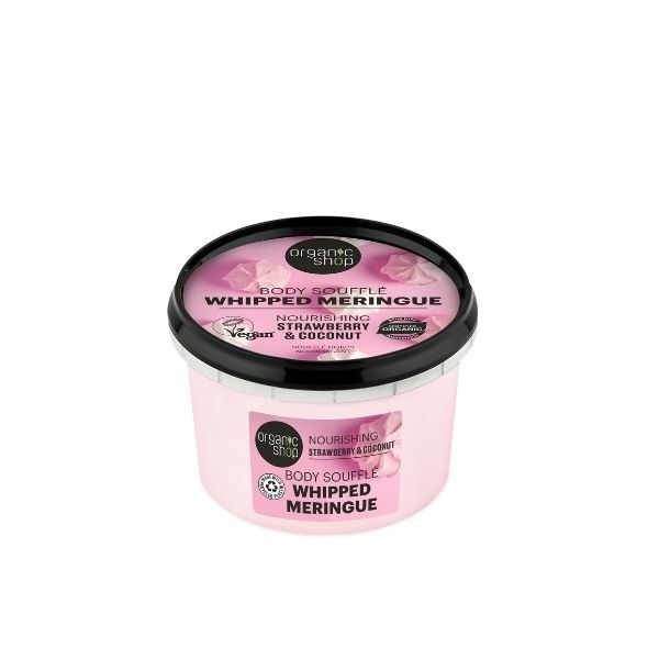 „Organic Shop“ plaktos morenginės kūno suflė 250 ml