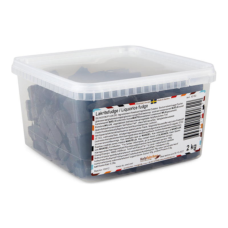 KnallGoodt Lakritsfudge 2,0 kg kola