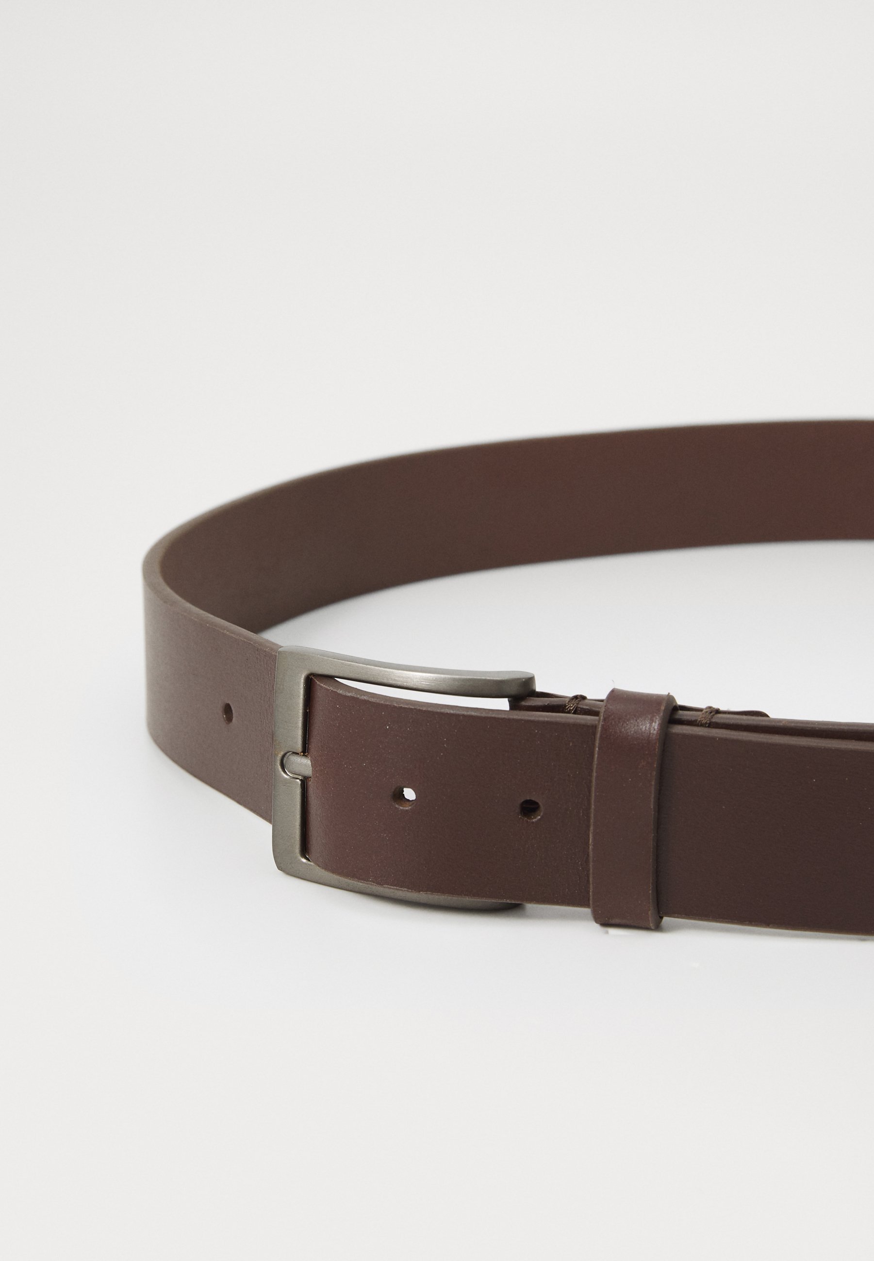 Pier One LEATHER UNISEX - Pasek - brązowy