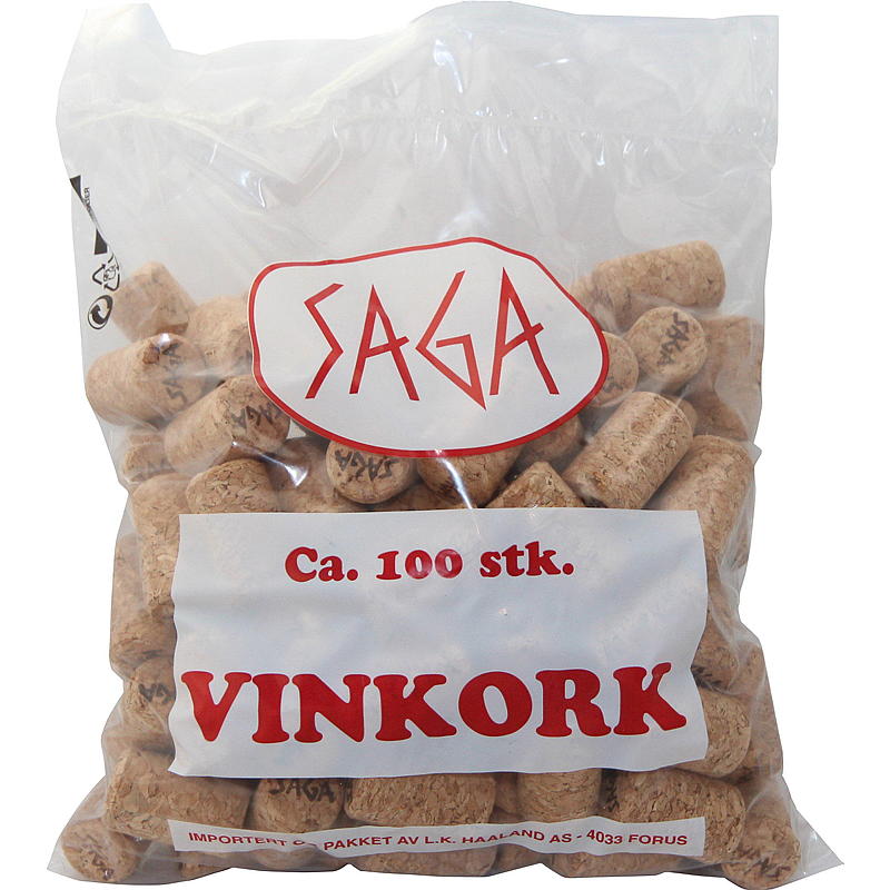 Vinkork 100-pak Saga