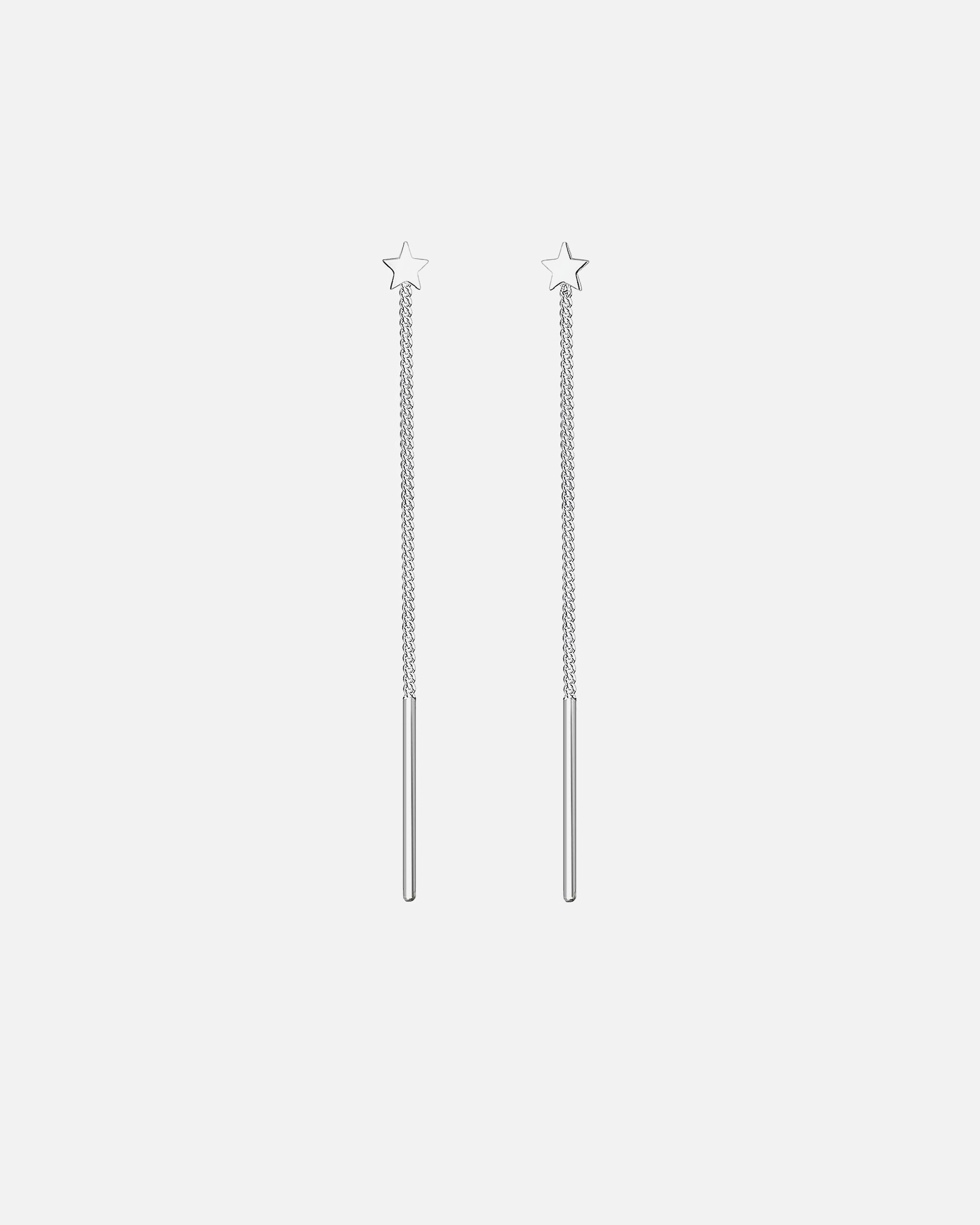 Elli Femmes Pendentif d'oreilles Étoile Astro Basique Tendance en Argent Sterling 925