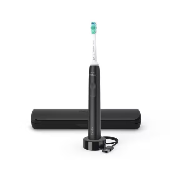 Philips 3100 Series Sonicare električna četkica za zube crna