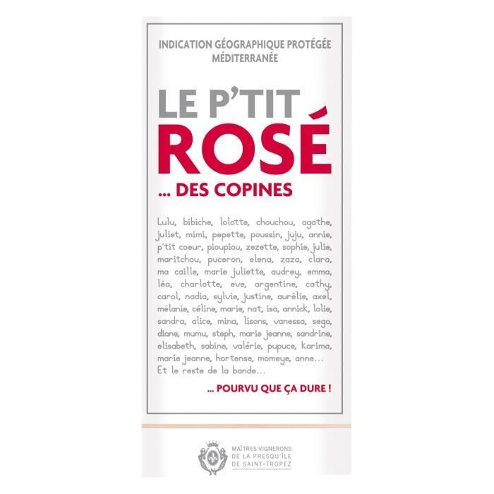 El pequeño rosado para amigas - Mediterráneo - Vino rosado