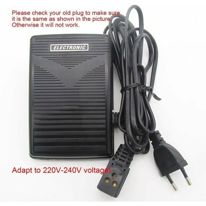 Pedal Singer H613 220V con cable - Repuesto para máquina de coser doméstica