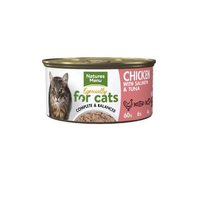 Natures Menu Original en conserve pour adultes - Poulet au saumon et au thon