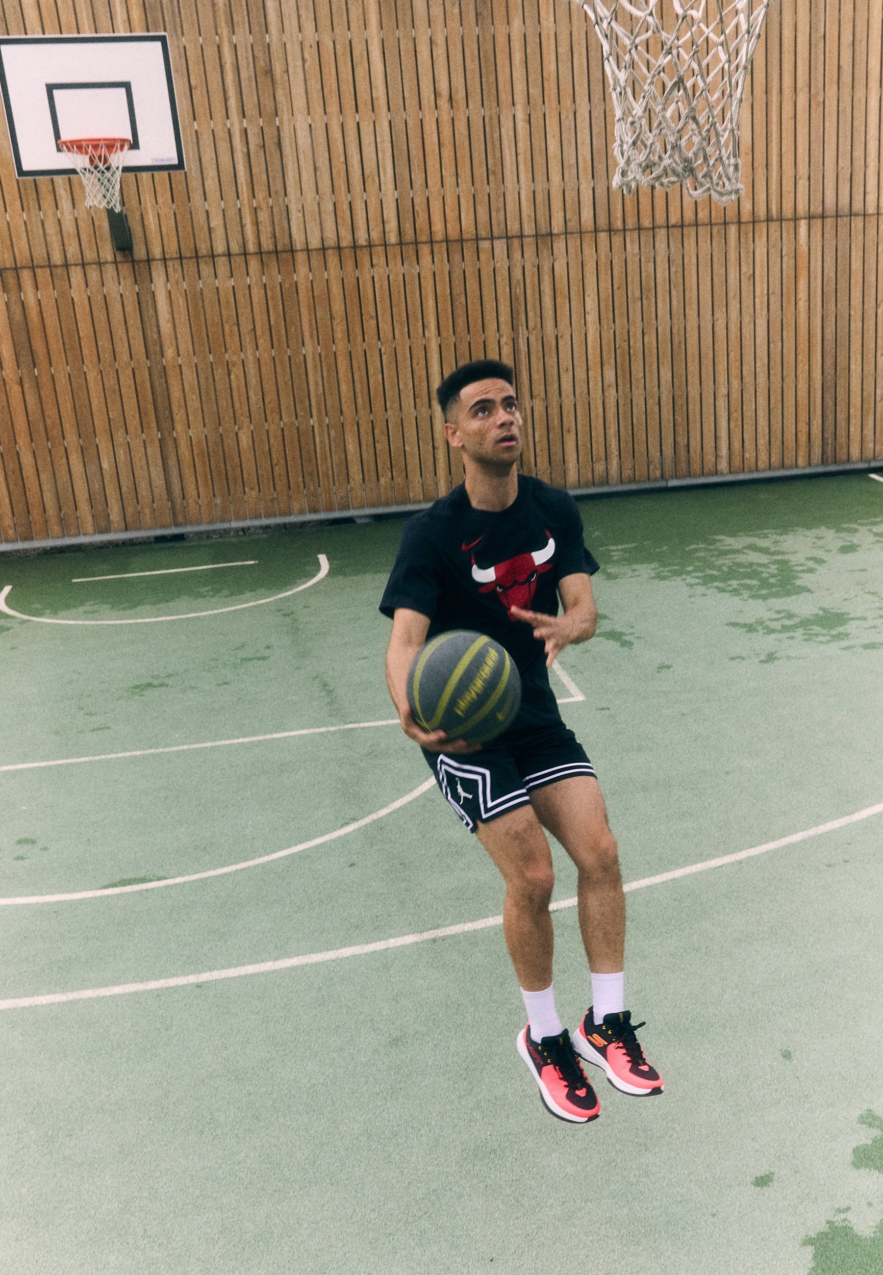 Skechers Performance SKX LEAGUE - Basketbola apavi - koraļļu/melni