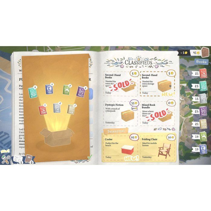 Tiny Bookshop - Jeu Nintendo Switch