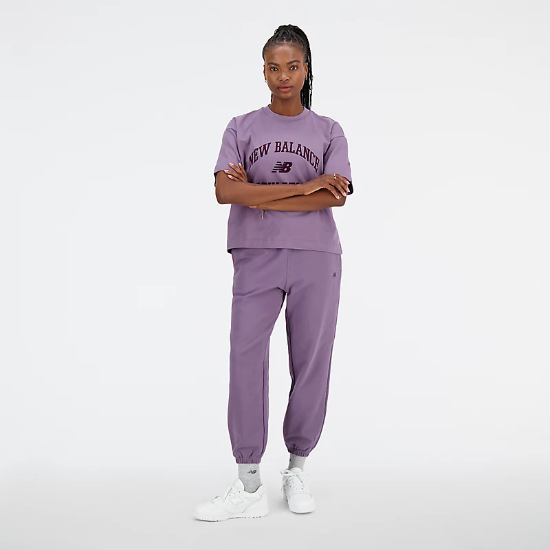 Spodnie damskie Athletics Remastered French Terry Pant - SHADOW
