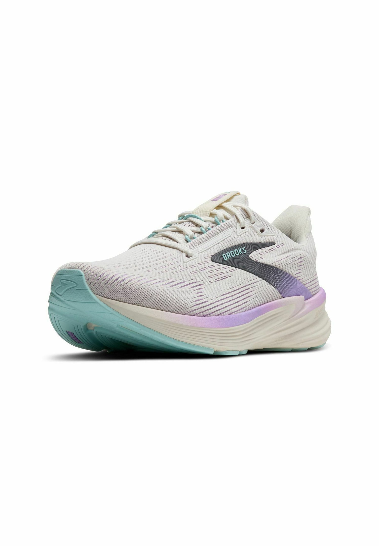 Brooks REVEL 8 - Scarpe da corsa su strada - cocco viola rosa clearwater