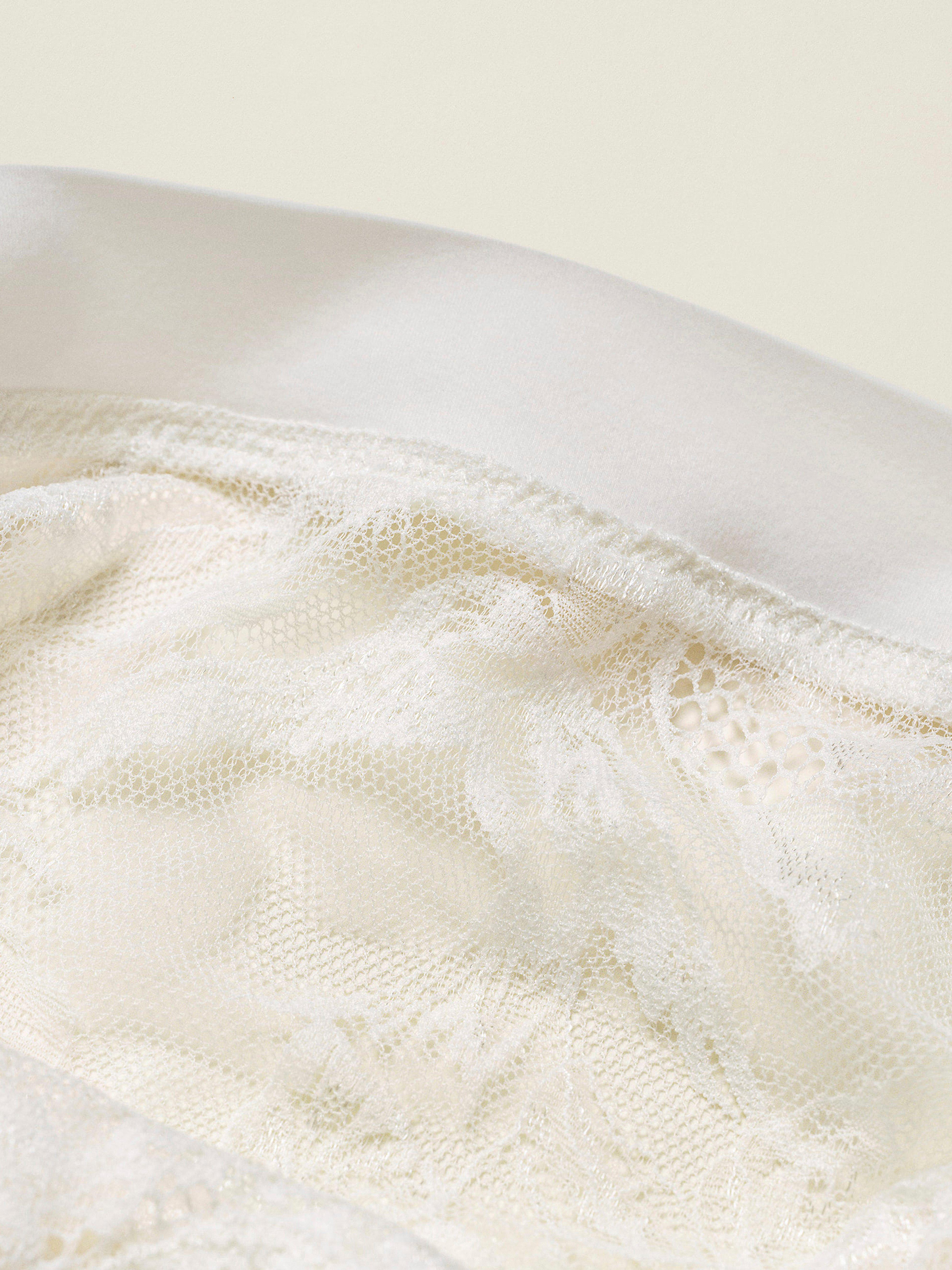 Pantalón de talle alto Bird – Blanco intenso