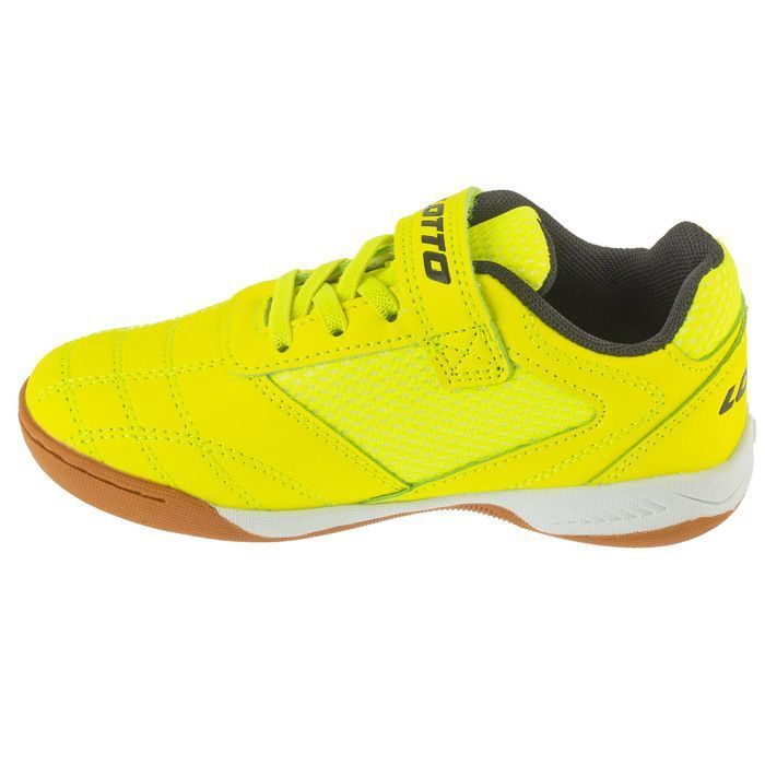 Scarpe da calcetto indoor - LOTTO - Whizzer K 2600120K-2411 - Gialle - Sintetiche - Da ragazzo