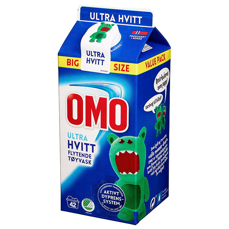 Omo Omo Ultra White 1,5 l doos
