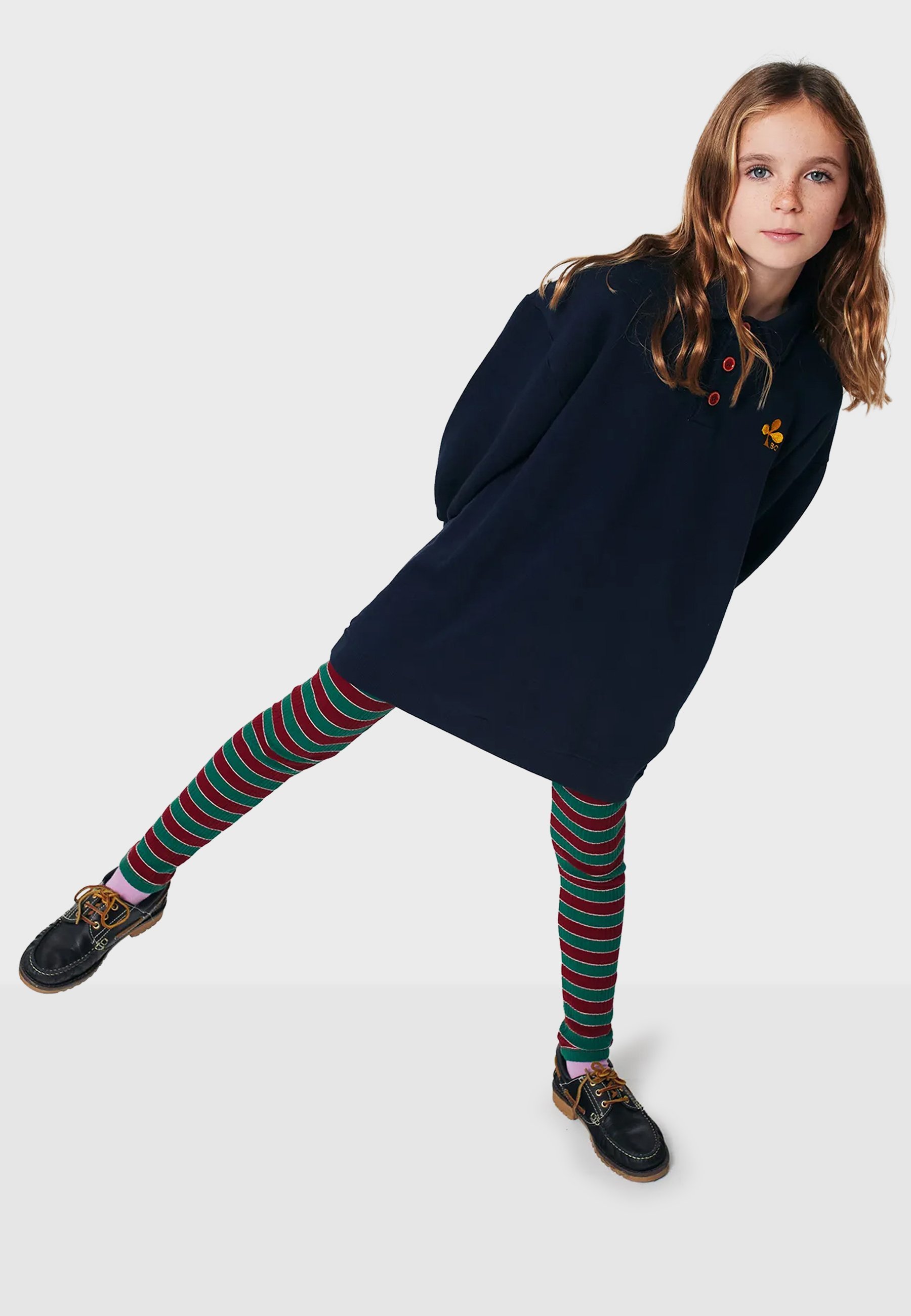 Bobo Choses Leggings - Broek - dennengroen
