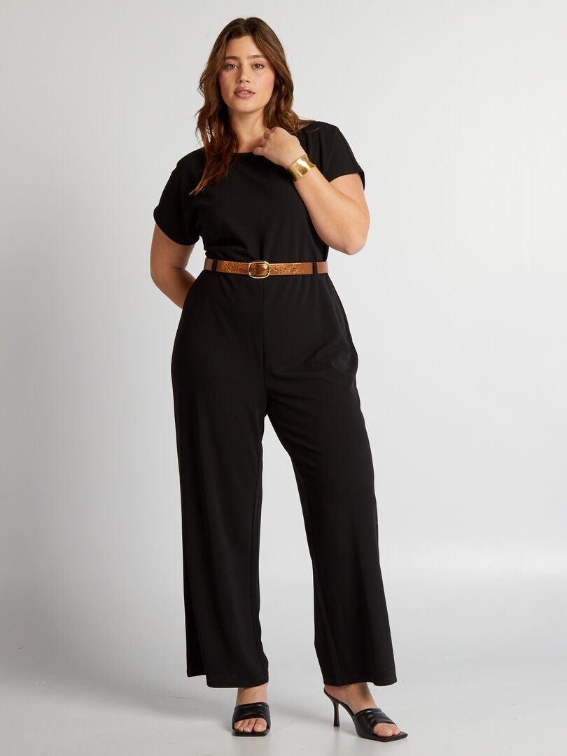 Kombinezon „Vero Moda Curve” – czarny